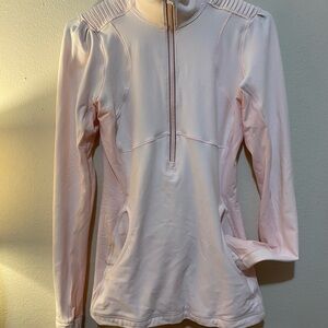 Women's Ballerina Pink Lululemon Star Runner Quarter Zip Pullover Sz8